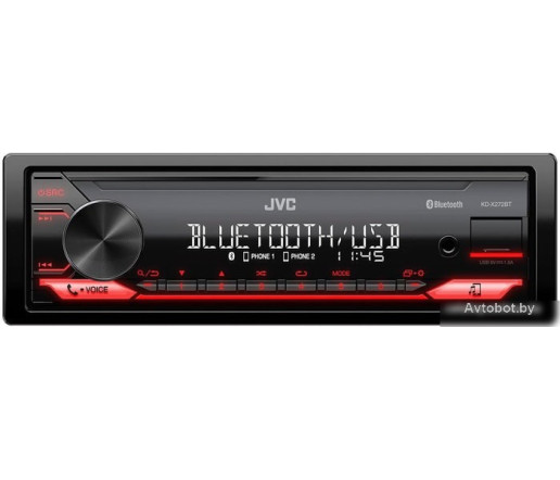 USB-магнитола JVC KD-X272BT