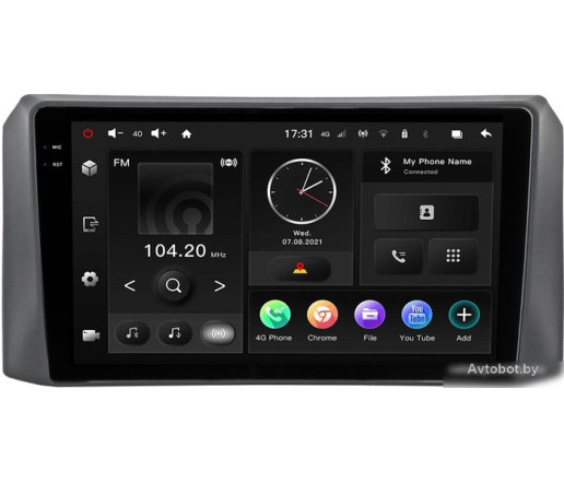 USB-магнитола Incar TMX2-4401-3