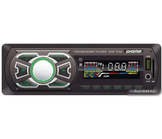 USB-магнитола Digma DCR-310G