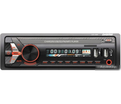 USB-магнитола Digma DCR-390R