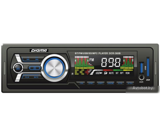 USB-магнитола Digma DCR-360B USB-магнитола Digma DCR-360B