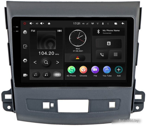 USB-магнитола Incar TMX2-6105-3