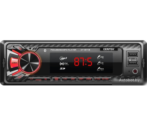 USB-магнитола CENTEK CT-8118