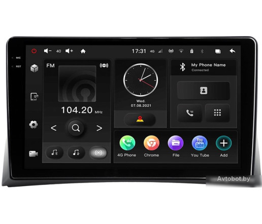 USB-магнитола Incar TMX2-8645-3 (для VW Multivan 08-15)