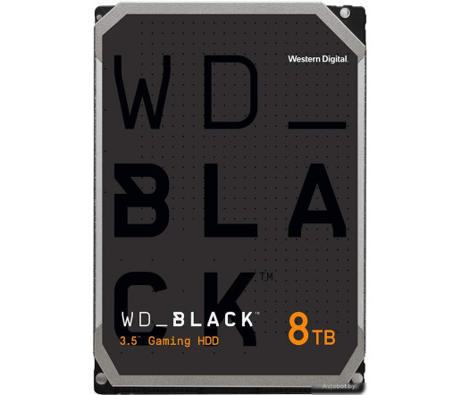 Жесткий диск WD Black 8TB WD8002FZWX Жесткий диск WD Black 8TB WD8002FZWX