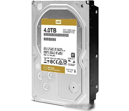 Жесткий диск WD WD Gold 4TB [WD4002FYYZ]