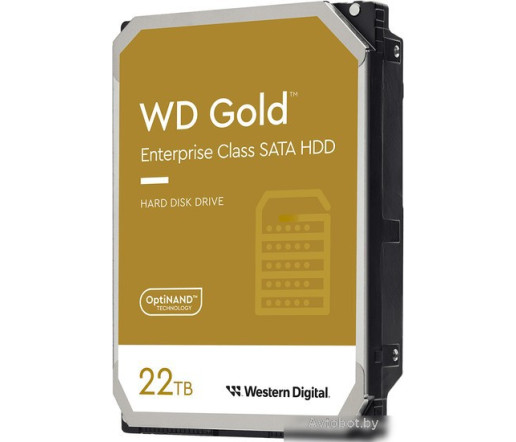 Жесткий диск WD Gold 22TB WD221KRYZ