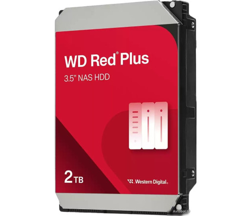 Жесткий диск WD Red Plus 2TB WD20EFPX Жесткий диск WD Red Plus 2TB WD20EFPX