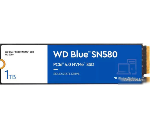 SSD WD Blue SN580 1TB WDS100T3B0E SSD WD Blue SN580 1TB WDS100T3B0E