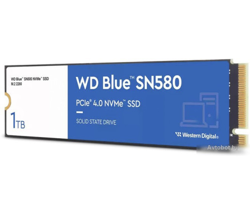 SSD WD Blue SN580 1TB WDS100T3B0E SSD WD Blue SN580 1TB WDS100T3B0E