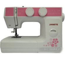Электромеханическая швейная машина Janete 989 (розовая)