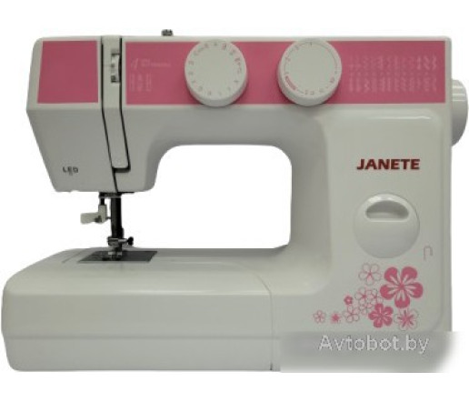 Электромеханическая швейная машина Janete 989 (розовая) Электромеханическая швейная машина Janete 989 (розовая)