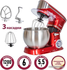 Планетарный миксер Pioneer MX327 Red