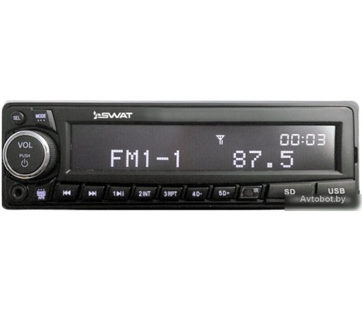 USB-магнитола Swat MEX-3007UBW USB-магнитола Swat MEX-3007UBW