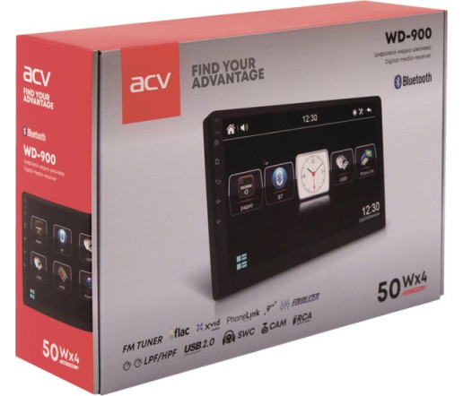 USB-магнитола ACV WD-900