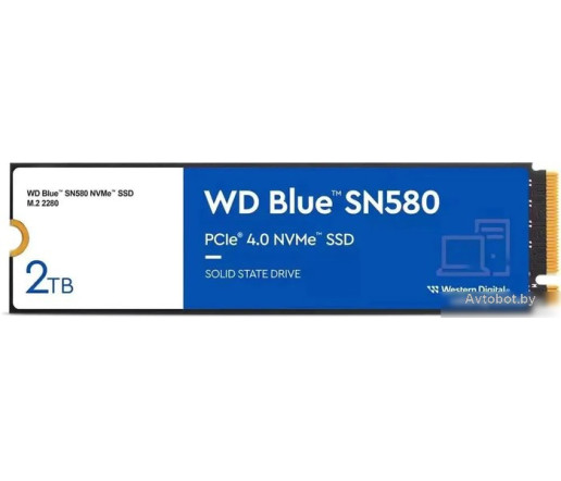 SSD WD Blue SN580 2TB WDS200T3B0E SSD WD Blue SN580 2TB WDS200T3B0E