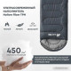 Спальный мешок RSP Outdoor Sleep 450 L RipStop 2024 (серый, 220x75см, молния слева)