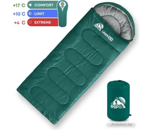 Спальный мешок RSP Outdoor Lager 150 L (220x75см, молния слева)
