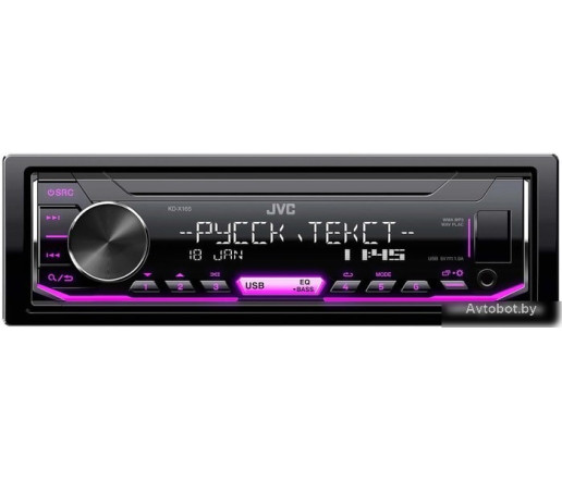 USB-магнитола JVC KD-X165