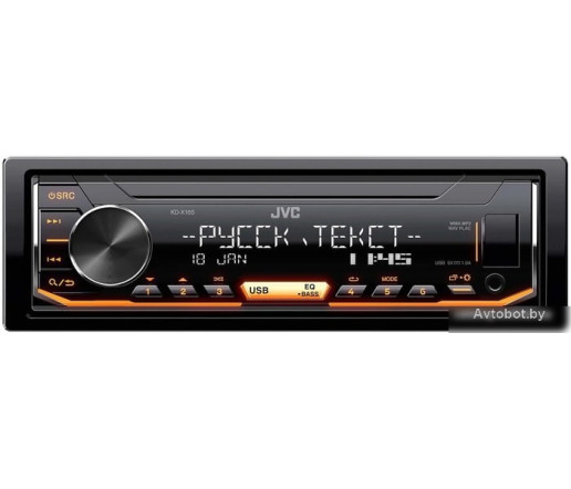 USB-магнитола JVC KD-X165