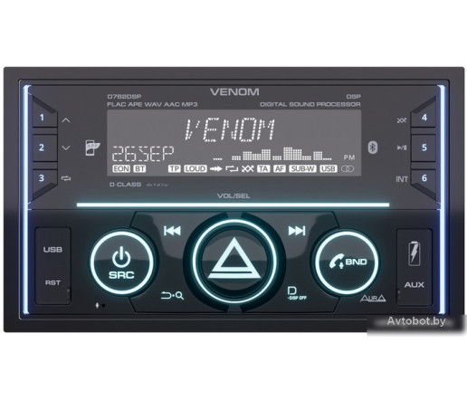 USB-магнитола Aura Venom-D762DSP
