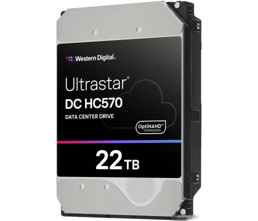 Жесткий диск WD Ultrastar DC HC570 22TB WUH722222ALE6L4 Жесткий диск WD Ultrastar DC HC570 22TB WUH722222ALE6L4