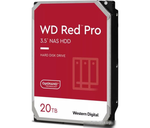 Жесткий диск WD Red Pro 20TB WD201KFGX Жесткий диск WD Red Pro 20TB WD201KFGX