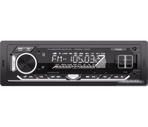 USB-магнитола Aura Fireball-304BT