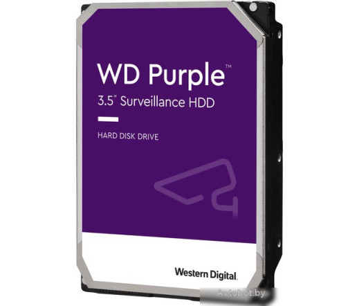 Жесткий диск WD Purple Surveillance 8TB WD84PURU Жесткий диск WD Purple Surveillance 8TB WD84PURU