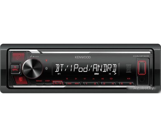 Автомагнитола Kenwood KMM-BT205
