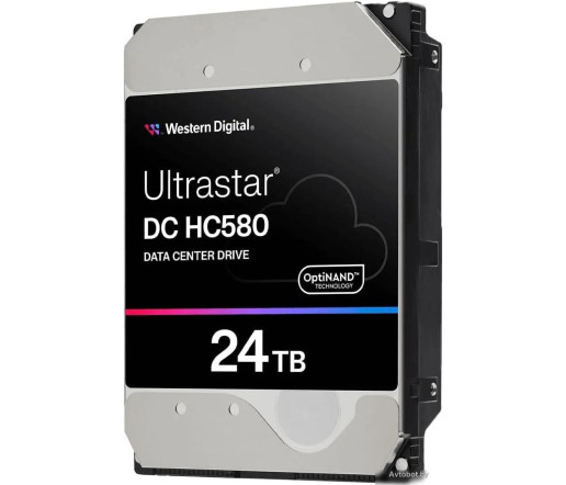 Жесткий диск WD Ultrastar DC HC580 24TB WUH722424ALE6L4 Жесткий диск WD Ultrastar DC HC580 24TB WUH722424ALE6L4