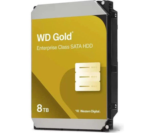 Жесткий диск WD Gold 8TB WD8005FRYZ Жесткий диск WD Gold 8TB WD8005FRYZ