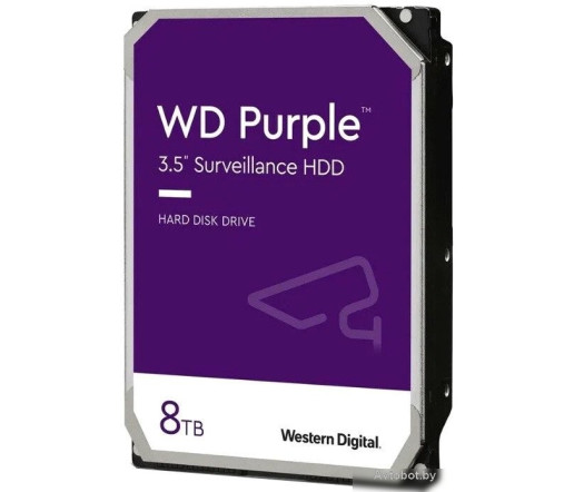 Жесткий диск WD Purple 8TB WD85PURU Жесткий диск WD Purple 8TB WD85PURU