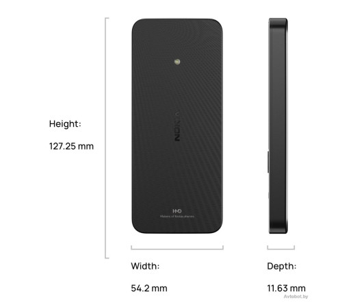 Кнопочный телефон Nokia 215 4G (2024) Dual SIM TA-1613 (черный) Кнопочный телефон Nokia 215 4G (2024) Dual SIM TA-1613 (черный)