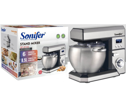 Планетарный миксер Sonifer SF-8143 Планетарный миксер Sonifer SF-8143