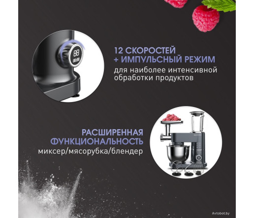 Кухонная машина Zigmund & Shtain De Luxe ZKM?994 Кухонная машина Zigmund & Shtain De Luxe ZKM?994