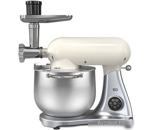 Кухонная машина BQ MX851 (кремовый/серебристый) Кухонная машина BQ MX851 (кремовый/серебристый)