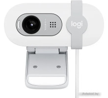 Веб-камера Logitech Brio 100 (белый)