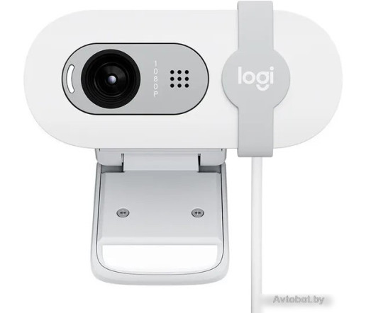 Веб-камера Logitech Brio 100 (белый)