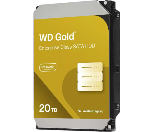 Жесткий диск WD Gold 20TB WD202KRYZ Жесткий диск WD Gold 20TB WD202KRYZ