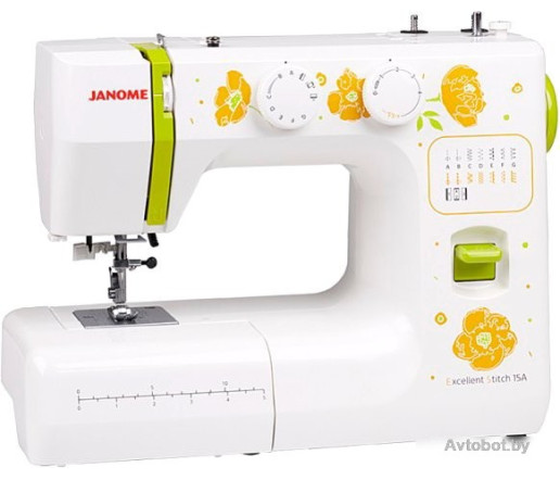 Электромеханическая швейная машина Janome Excellent Stitch 15A Электромеханическая швейная машина Janome Excellent Stitch 15A
