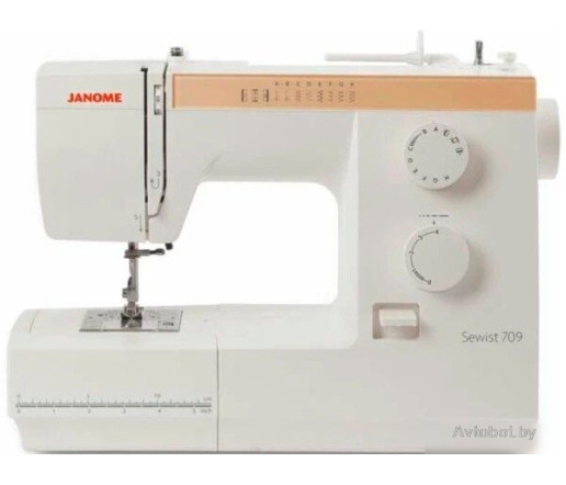 Электромеханическая швейная машина Janome Sewist 709 Электромеханическая швейная машина Janome Sewist 709