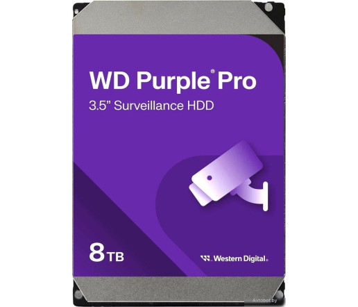 Жесткий диск WD Purple Pro 8TB WD8002PURP Жесткий диск WD Purple Pro 8TB WD8002PURP
