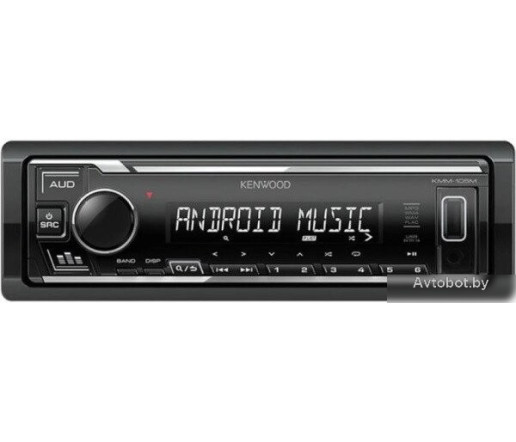 USB-магнитола Kenwood KMM-105M