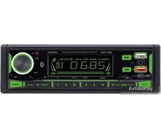 USB-магнитола Digma MCP-450 USB-магнитола Digma MCP-450