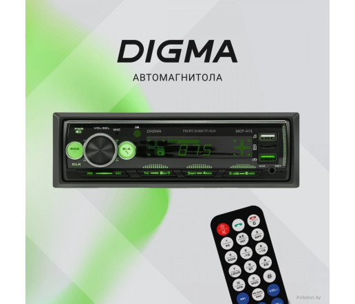 USB-магнитола Digma MCP-413