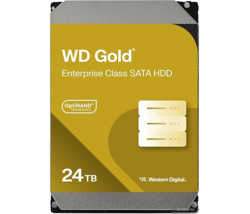 Жесткий диск WD Gold 24TB WD242KRYZ