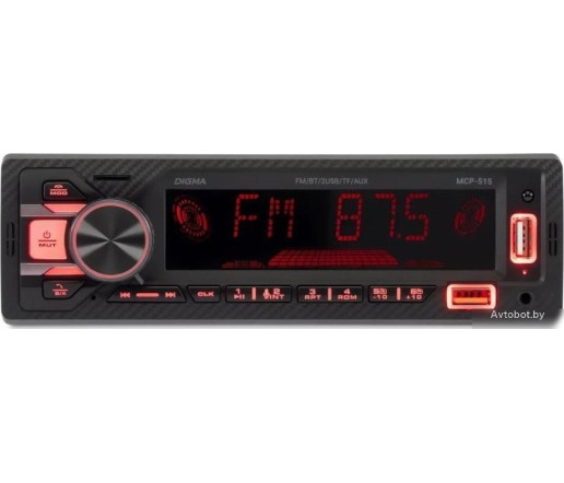USB-магнитола Digma MCP-515