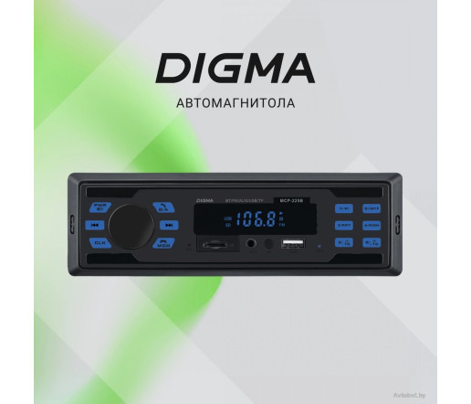 USB-магнитола Digma MCP-225B USB-магнитола Digma MCP-225B