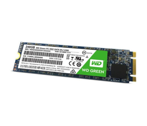 SSD WD Green M.2 2280 240GB [WDS240G1G0B]